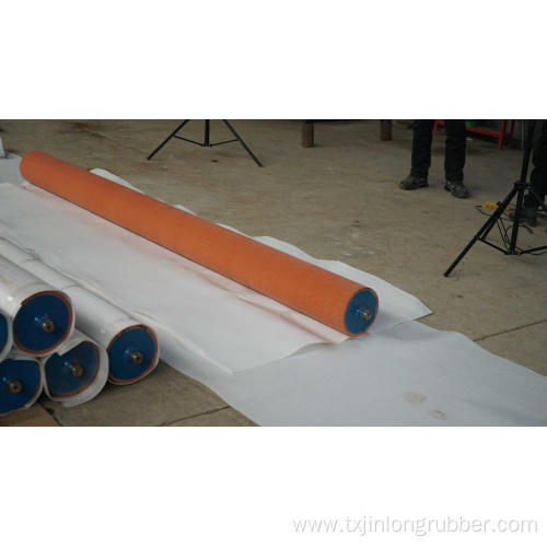 Rubber printing roller customization